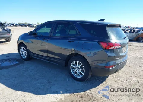 2022 Chevrolet Equinox Fwd Ls z USA, uszkodzony, nr VIN 3GNAXHEV3NS206679